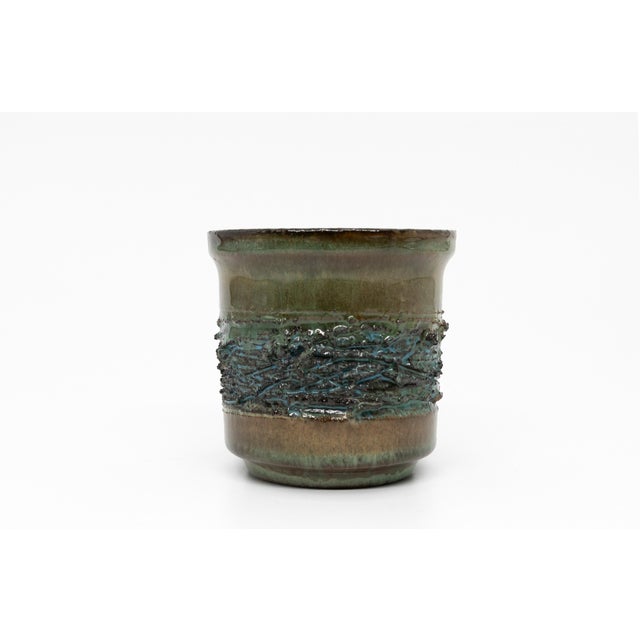Vintage Brutalist Lava Vase from Glit HF, 1970s For Sale - Image 5 of 5