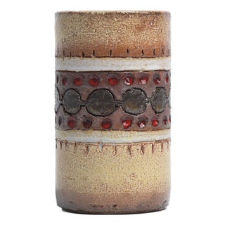 Cylindrical Vase from Perignem, 1960s For Sale