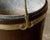 English Victorian Period 19th Century Oak and Brass Peat Bucket with Tôle Liner For Sale - Image 10 of 11
