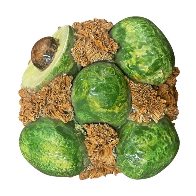 Avocado Mid-20th Century Italian Avocado Topiary For Sale - Image 8 of 10