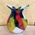 Murano‑Style Multicolored Hand‑Blown Art Glass Vase, 13" For Sale - Image 17 of 18