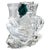 Bowl #11 in Crystal and Silver with Gemstones by Szkło Studio For Sale - Image 6 of 6