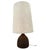 Large Ceramic Table Lamp or Floor Lamp with Original Fabric Shade from Krö, 1960s For Sale - Image 11 of 11