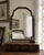 Brown Early 20th Century Georgian Revival Walnut Dressing Mirror With Drawers For Sale - Image 8 of 8