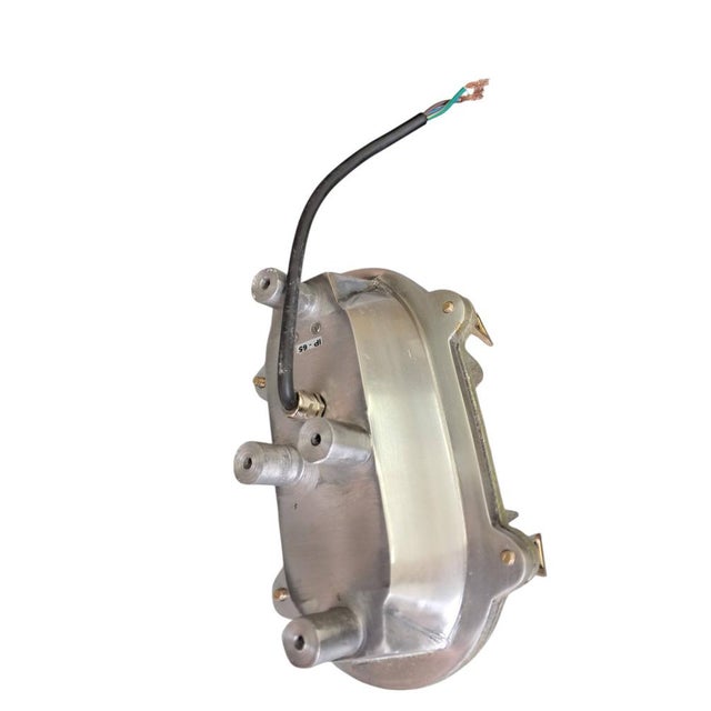 Vintage Industrial Bulkhead Wall Ceiling Marine Ship Lights, 1970s, Set of 5 For Sale - Image 9 of 14