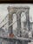 Wood Christopher Willett, "Brooklyn Bridge", Oil on Masonite For Sale - Image 7 of 10