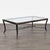Hollywood Regency Carole Gratale Inc. Wrought Iron Coffee Table For Sale - Image 3 of 7