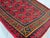 Extra-Long Red Turkmen Mori Gul Wool Runner Rug, 2'7" X 19'3" For Sale - Image 13 of 15