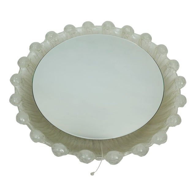 Back Lit Wall Mirror by Schöninger, 1970s For Sale