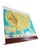 This exceptional vintage classroom pull-down wall map of the United States was produced by the prominent George F. Cram...