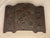 Antique Carved Chinese Table Screen: Figural Garden Scene For Sale - Image 6 of 9