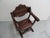 Brown Wood Dagobert Armchair For Sale - Image 6 of 14
