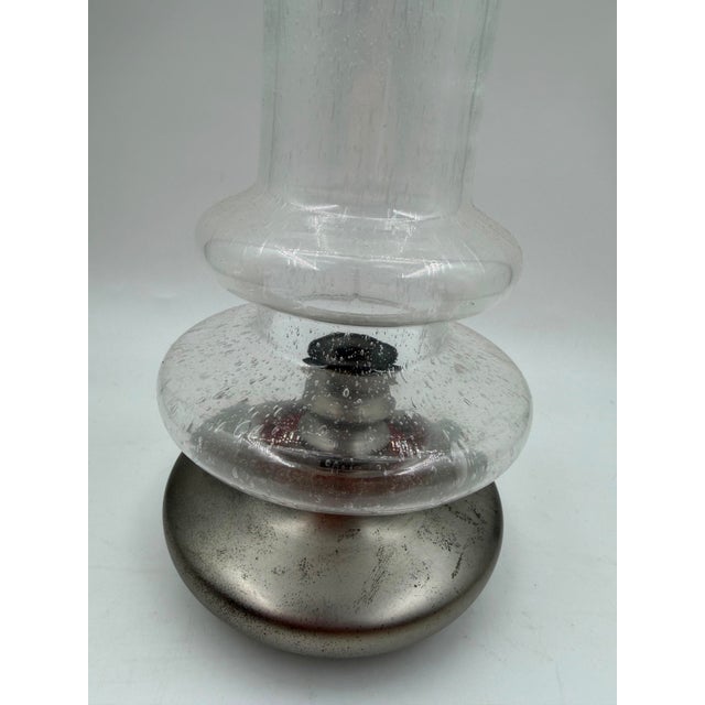 Metal Vintage German Oil Lamp Burner Cap Candleholder from Stoff Nagel, 1950s For Sale - Image 7 of 11