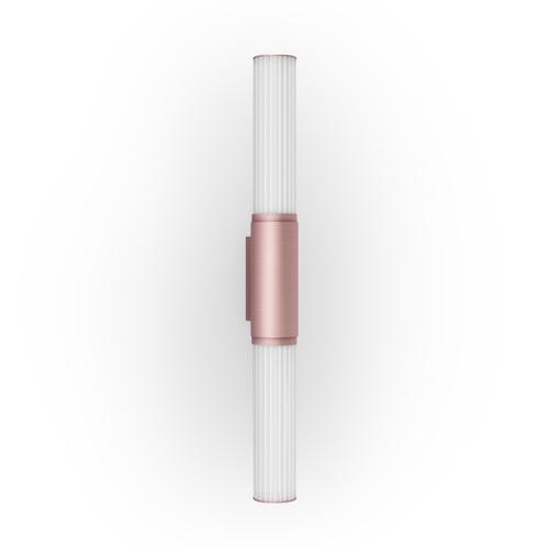 Black Pillar Vertical Anodized Black Aluminum Wall Lamp by JSPR For Sale - Image 8 of 10