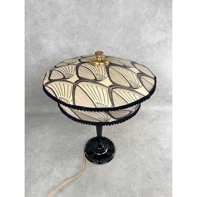 Vienna Secession Table Lamp attributed to Dagobert Peche, 1890s For Sale - Image 3 of 17
