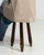 19th Century French Three-Legged Carved Wooden Stool For Sale - Image 4 of 9
