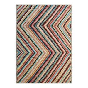Colorful Shag Rug | Moroccan Style | Hand Knotted Area Rug