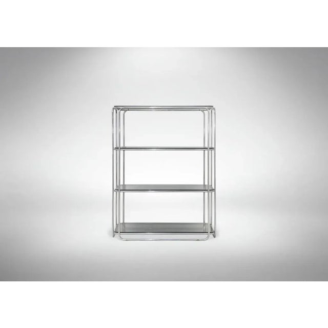 Contemporary Vintage French Shelves by Max Sauze, 1970 For Sale - Image 3 of 6