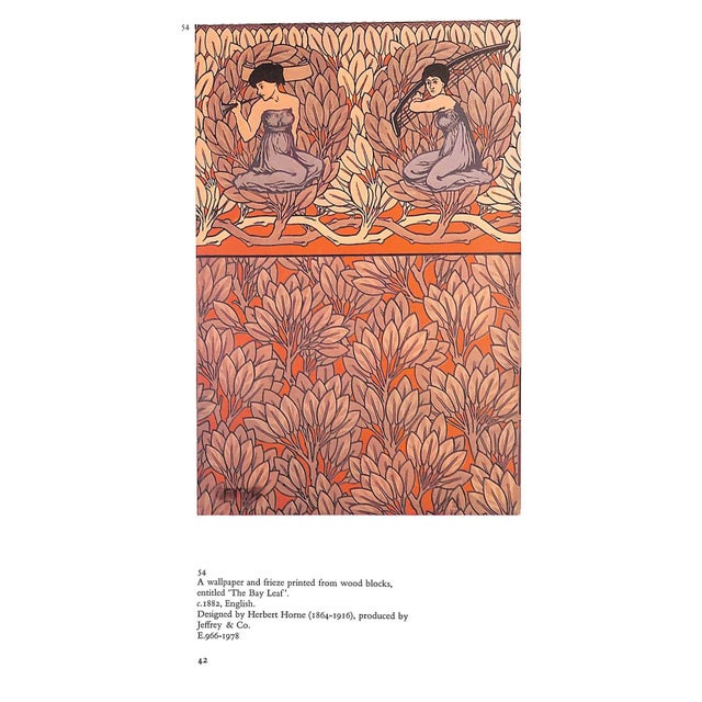 Traditional "Victoria & Albert Museum: Wallpaper" 1983 Hamilton, Jean For Sale - Image 3 of 9