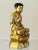 Asian Late 19th Century Qing Dynasty Gilt Wood Carved Buddha For Sale - Image 3 of 12