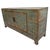 Wood Antique Mongolian Teal Sideboard For Sale - Image 7 of 9