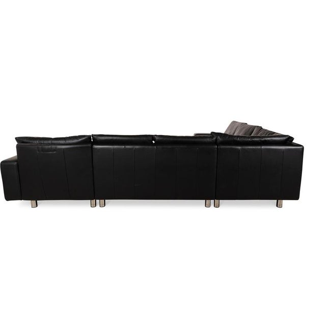 Animal Skin E200 Leather Corner Sofa from Stressless For Sale - Image 7 of 10