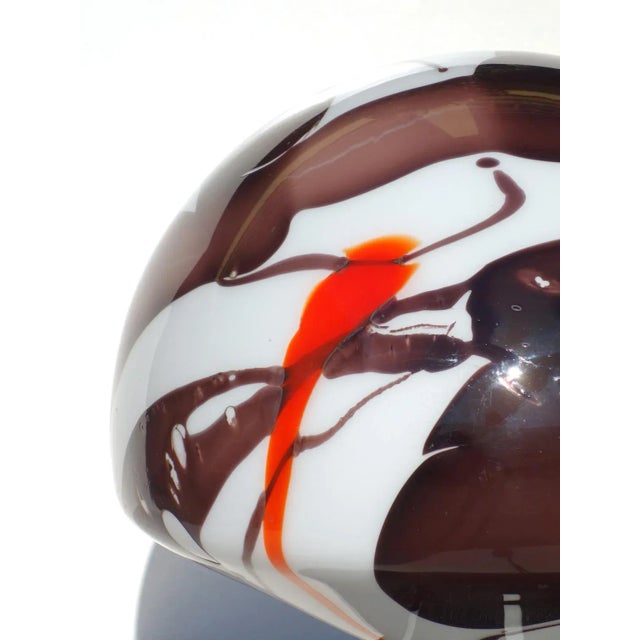 1970s Big Italian Glass Table Lamp from Poliarte, 1970s For Sale - Image 5 of 7