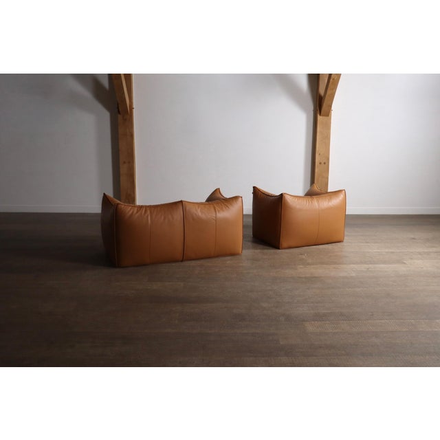 Le Bambole Sofa and Lounge Chair by Mario Bellini for B&B Italia, 1970s, Set of 2 For Sale - Image 6 of 18