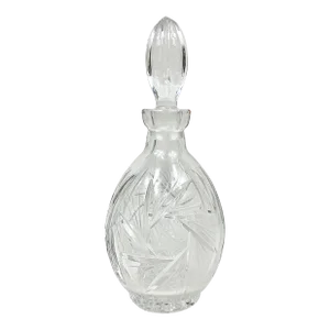 Vintage Star Design Cut Glass Decanter