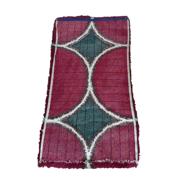 Textile Space Age Floral Rug in the style of Panton For Sale - Image 7 of 7