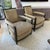 Angelo Donghia Pair Donghia Open Arm Lounge Chairs For Sale - Image 4 of 7