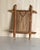 Brown Small French Style Wall Mirror in Faux Bamboo, 1920s For Sale - Image 8 of 9