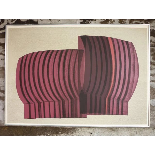 Jagoda Buić, Untitled, Felt Fibers on Cardboard, Framed, Set of 2 For Sale - Image 11 of 11