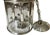 Metal 1970s Lightolier Silver Plated Lantern For Sale - Image 7 of 8