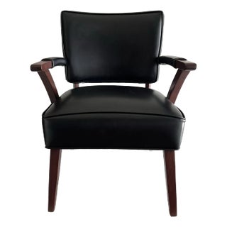 1950s Mid-Century Modern Low Armchair in the Style of Viking Artline For Sale