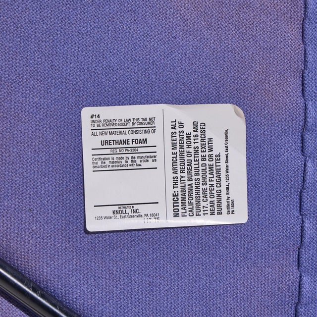 Eero Saarinen for Knoll Mid Century Womb Chair With Ottoman For Sale - Image 10 of 10