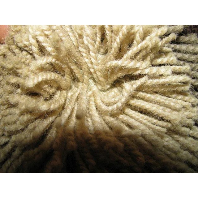 Pop Art Woolen Tapestry, 1970 For Sale - Image 4 of 12