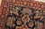 Qom Rug 2’8” X 3’11” Blue Wool Vintage Traditional Hand-Knotted Carpet For Sale In Philadelphia - Image 6 of 10