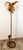 Brass Palm Floor Lamp with Cobra For Sale - Image 15 of 18