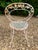Russell Woodard Vintage Woodard Chantilly Rose Wrought Iron Patio Table & Chairs - 3 Pieces For Sale - Image 4 of 12