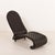 Black Leather Chaise Longue by Verner Panton for Fritz Hansen, 1970s For Sale - Image 18 of 18
