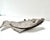 Silver Vintage Silver-Plated Figural Fish Menu Holder or Place Card Stand, Mid-20th Century For Sale - Image 8 of 12