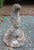 Mid-20th century cast stone standing otter garden ornament, English. Delightful face - he looks like he just came out of...