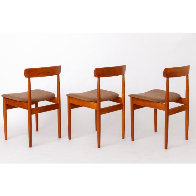 Vintage Teak Dining Chairs from Farsø Stolefabrik, 1960s, Set of 3 For Sale - Image 4 of 10