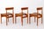 Vintage Teak Dining Chairs from Farsø Stolefabrik, 1960s, Set of 3 For Sale - Image 4 of 10