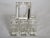 Postmodern 1980s Lucite Salt & Pepper Shaker Napkin Rings - Set of 4 For Sale - Image 3 of 3