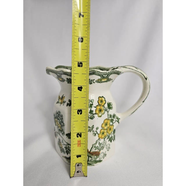 Mason's Ironstone Vintage Mason's Ironstone Pitcher For Sale - Image 4 of 4