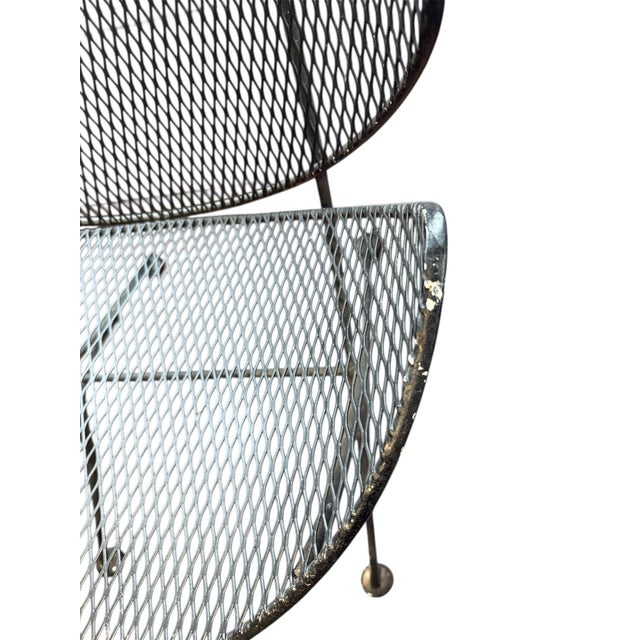 1960s Maurizio Tempestini Salterini Three Piece Clam Patio Set Two Chairs Table Matching, Attributed For Sale - Image 12 of 13