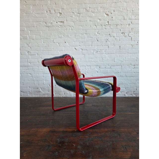 70s Knoll Sling Chair by Hannah & Morrison For Sale In Raleigh - Image 6 of 13