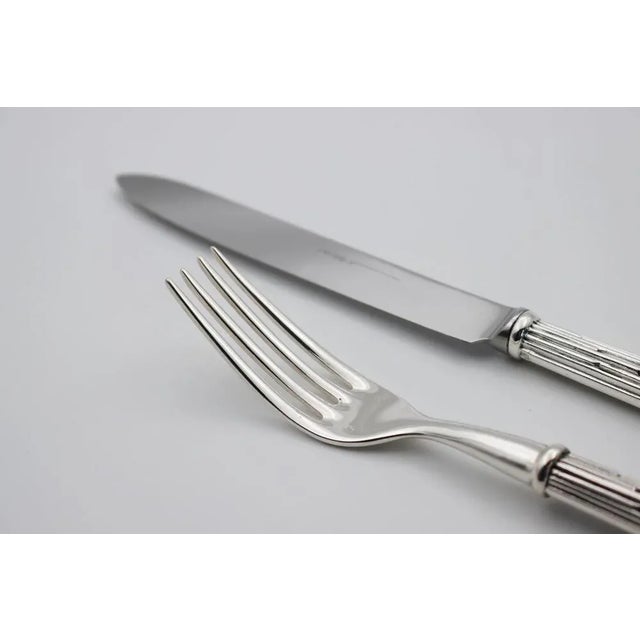 Metropolis Pieces in Silver Bronze or Gold Bronze by Richard Lauret, Set of 2 For Sale - Image 10 of 11